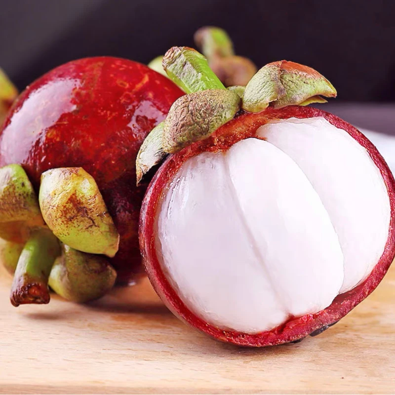 Thai mangosteen, fresh mangosteen, large fruit, seasonal fruit gift box, free shipping via SF Express.